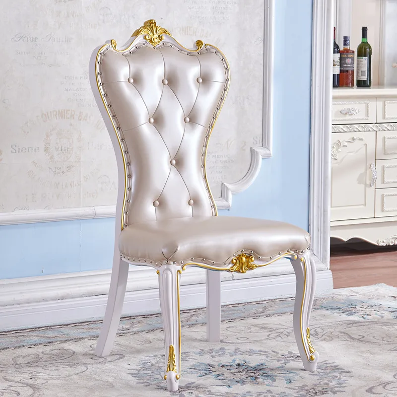 Minimalist Comfortable Dining Chairs Party Throne Restaurant Wedding Dining Chairs Ergonomic Portable Silla Kitchen Furniture