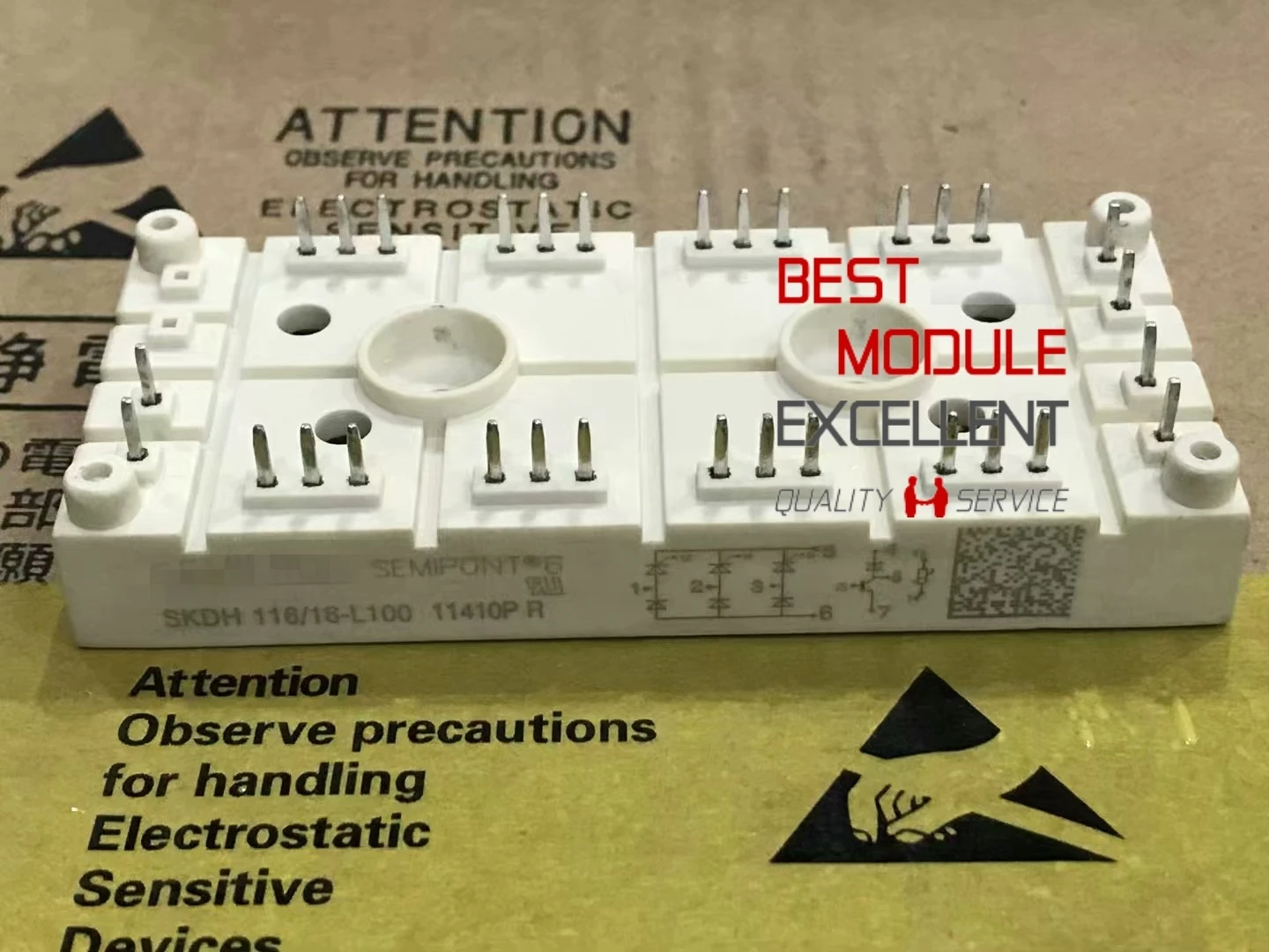 

1PCS SKDH116/16-L100 Quality Assurance SKDH116-16-L100