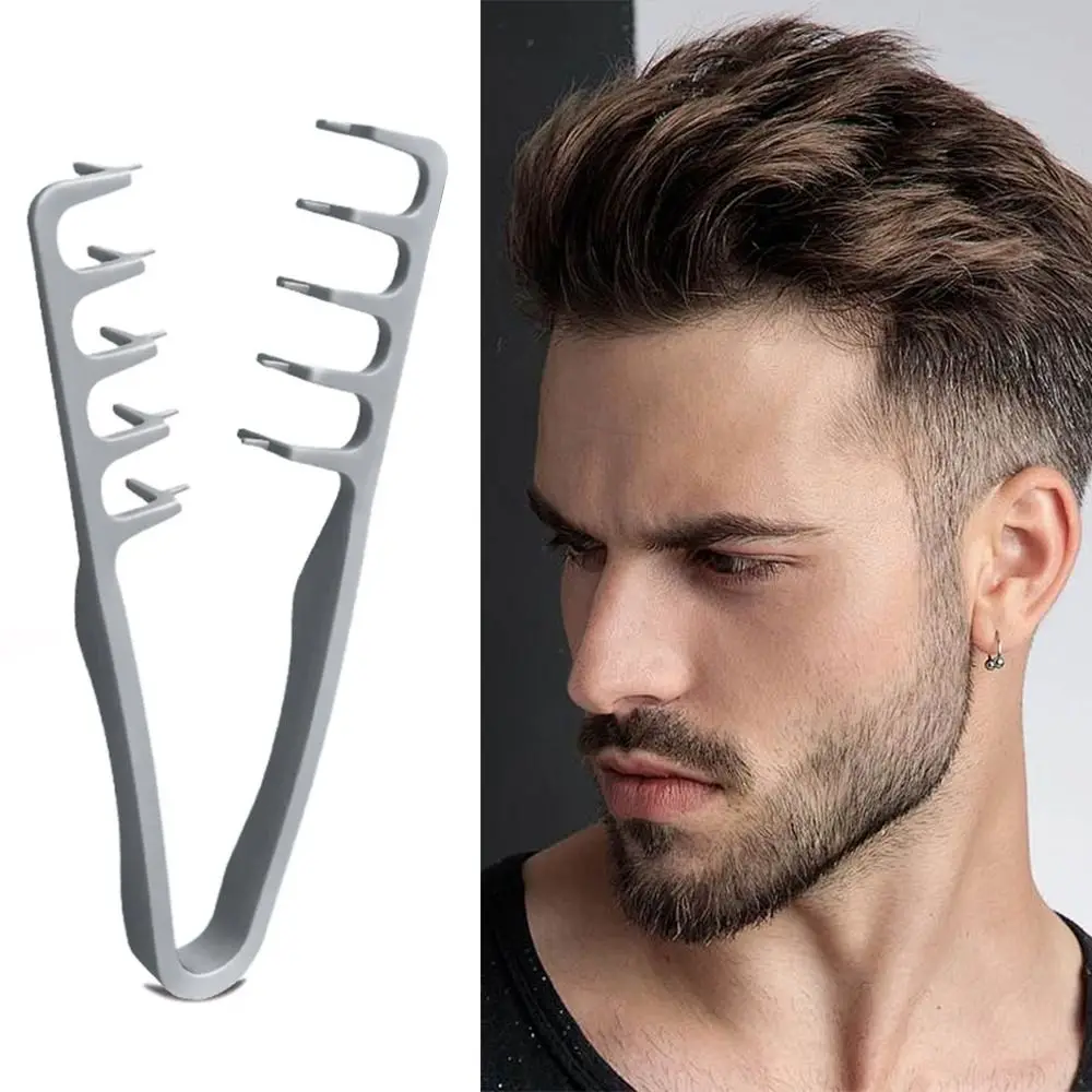 

Easy to Clean Hair Styling Fluffy Roots Combs Lightweight Portable Curly Volumizer Hairline Comb Hair Care Tool