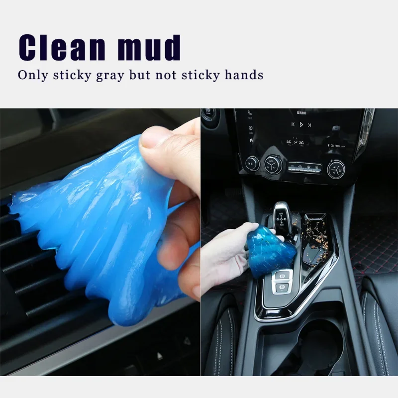 Autoreiniger Gel Slime voor reinigingsmachine Auto Vent Magic Dust Remover Lijm Computertoetsenbord Vuilreiniger Autowas Interieur