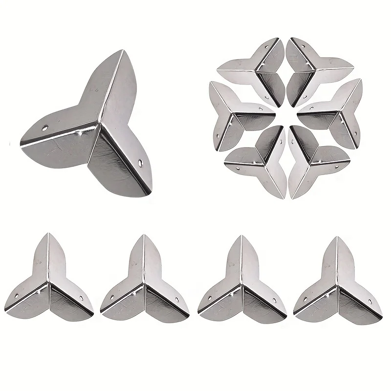 Corner Protector - White Finish, Durable Edge Guard for Furniture, Cabinets & Boxes - Decorative Safety Corner Covers - view 3