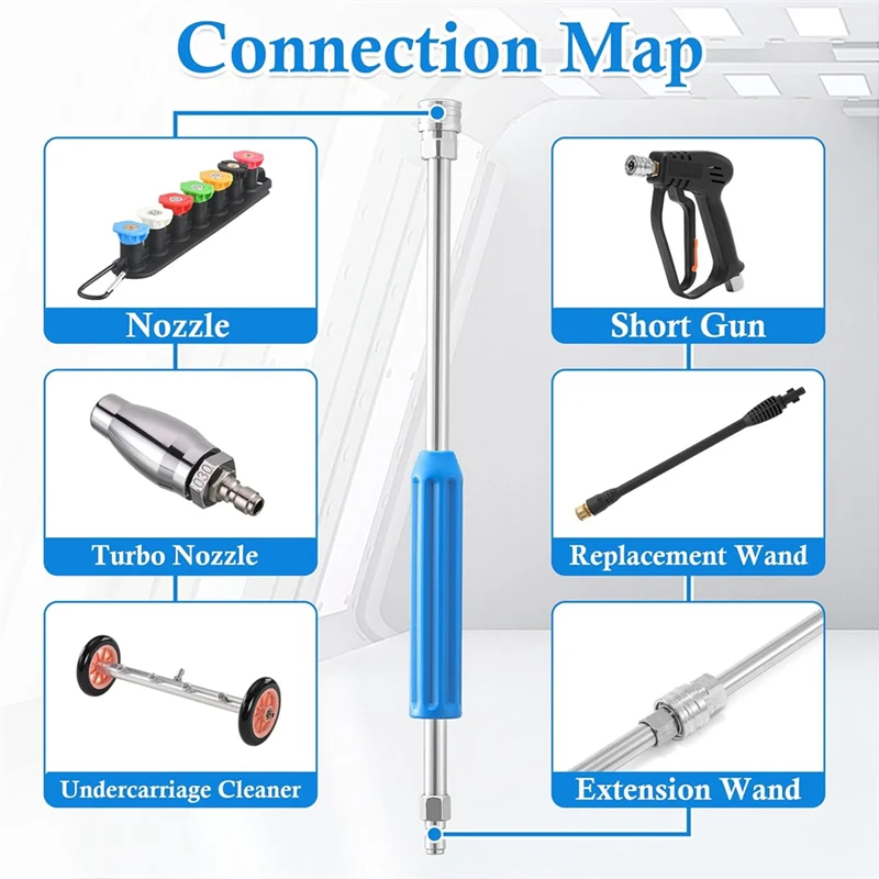 

AT63-Палочка для мойки высокого давления Удлинитель для мойки высокого давления Удлинительная палочка для мойки высокого давления Палочка для мойки высокого давления