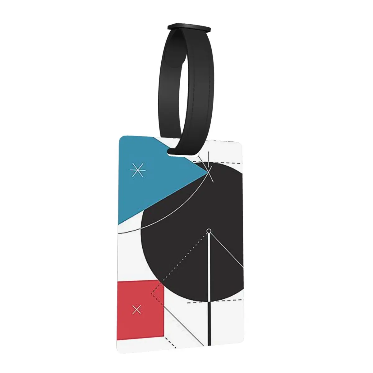 

Баухаус # 8, багажные бирки, аксессуары для чемодана, милый багаж, посадочная бирка, держатель этикетки, идентификационное имя, адрес