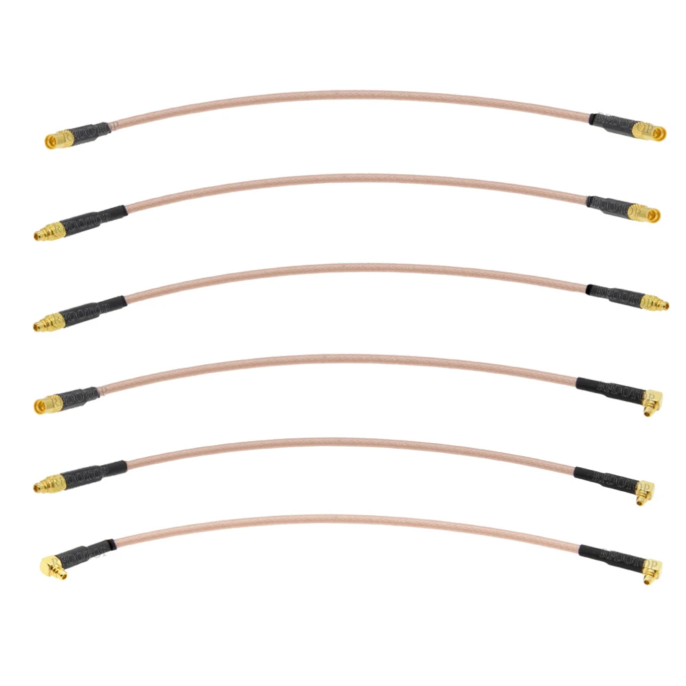 2Pcs/Lot RG-316 RF Coaxial Cable Pigtail Extension 50Ohm MMCX Male to MMCX Male/Female Connector 5CM-5M for Wireless Networking