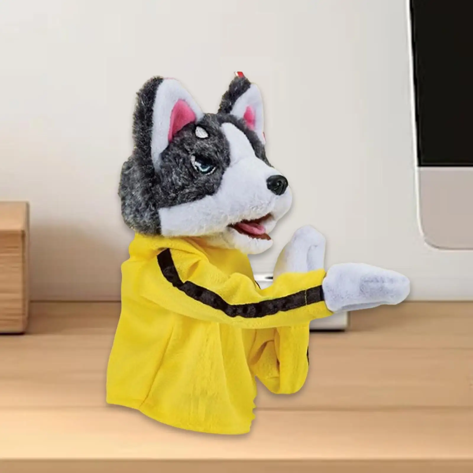 

Ручная кукла Husky Animal — музыкальная плюшевая игрушка для интерактивной игры