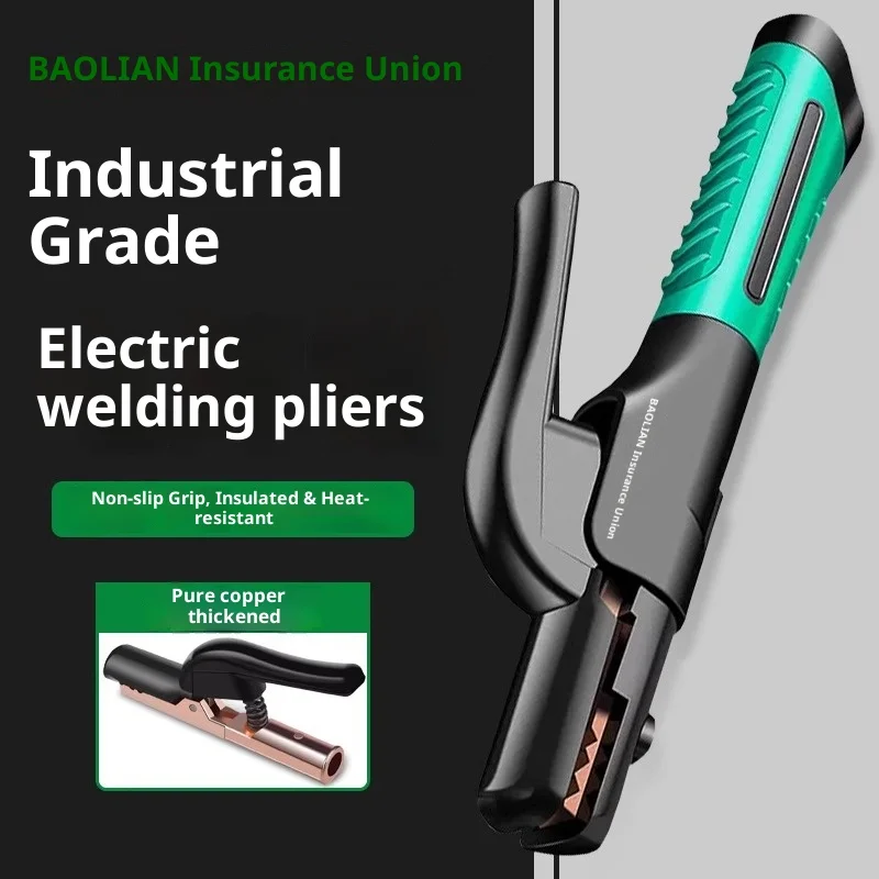 Industrial Arc Welding Electrode Holder Clips Electric Cable Clamps Mini Grade Anti-scalding Pliers Accessories Argon Table Rod