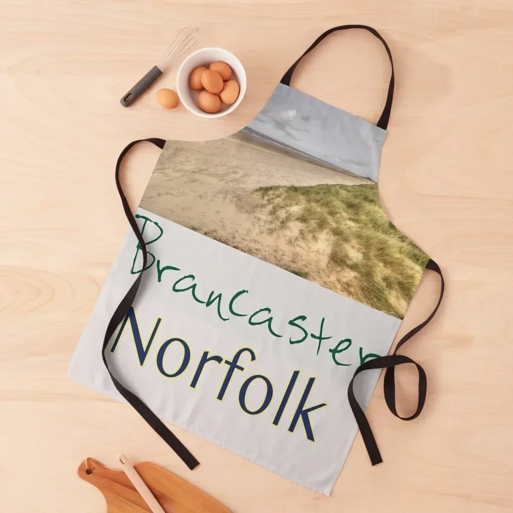 Brancaster on the north Norfolk coast Apron Kitchen on the wall women's work custom women's kitchen chef for man Apron