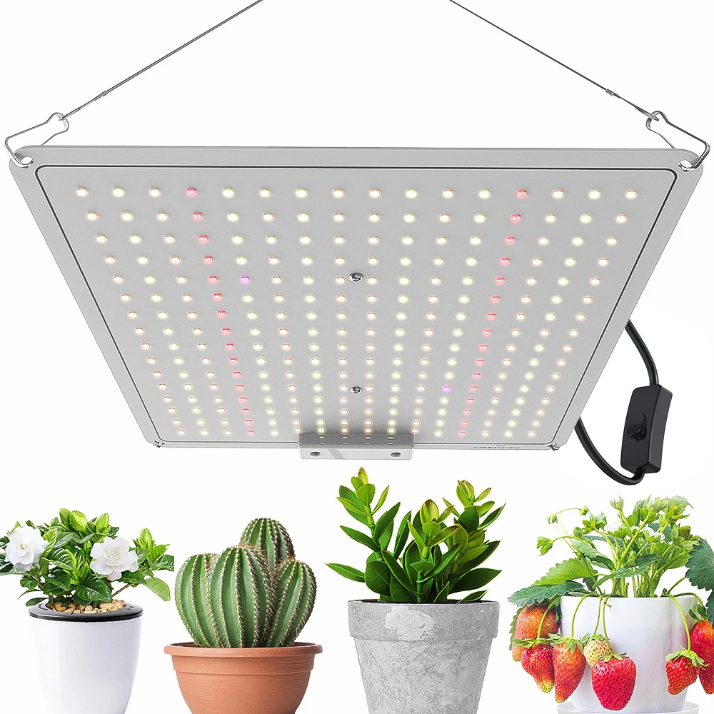 SOMYMORE Quantum Board 60W LED Grow Light Indoor Grow Tent Plants Growth Lights Vegetable Cultivate Lamp Full Spectrum Phytolamp