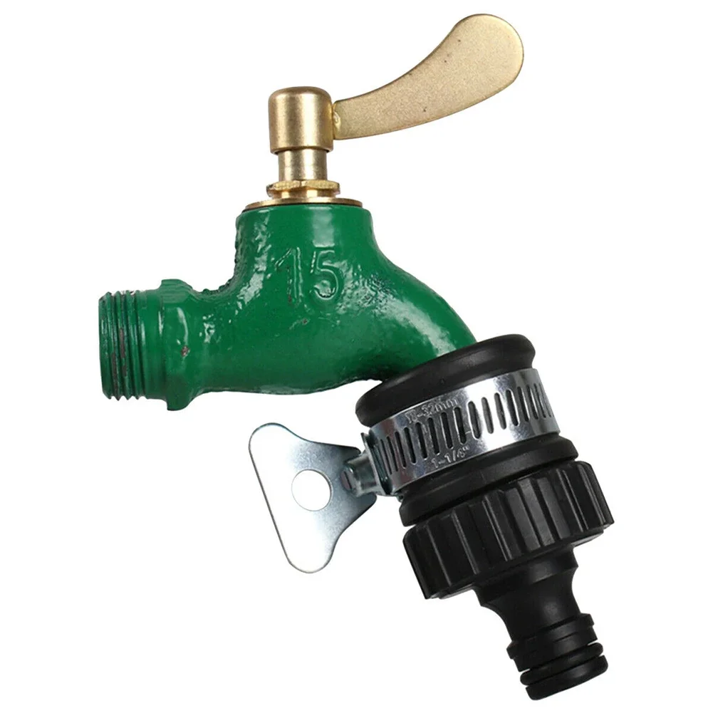 Tap Connector Hose Pipe Fitting Black Faucet Adapter Fitting Garden Accessory Assembly Indoor Kitchen Replacement