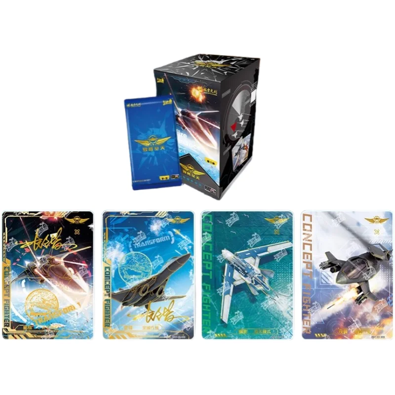 

Kayou Official Genuine Chinese Fighter Jets Collection Cards - Dominating The Skies First Series Full Box Official Trading Cards