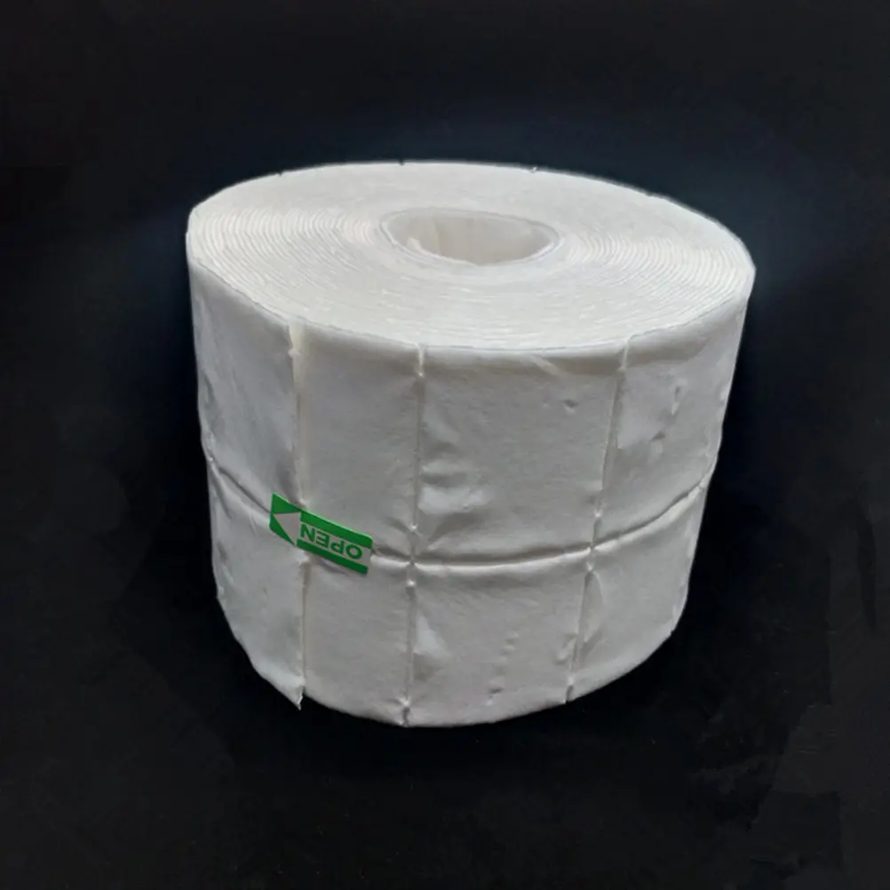 

2 Rolls Roll Towel Nail Unloading Towel Quick Easy Gel Polish Removal Moisture Absorption Decontamination Manicure Tools