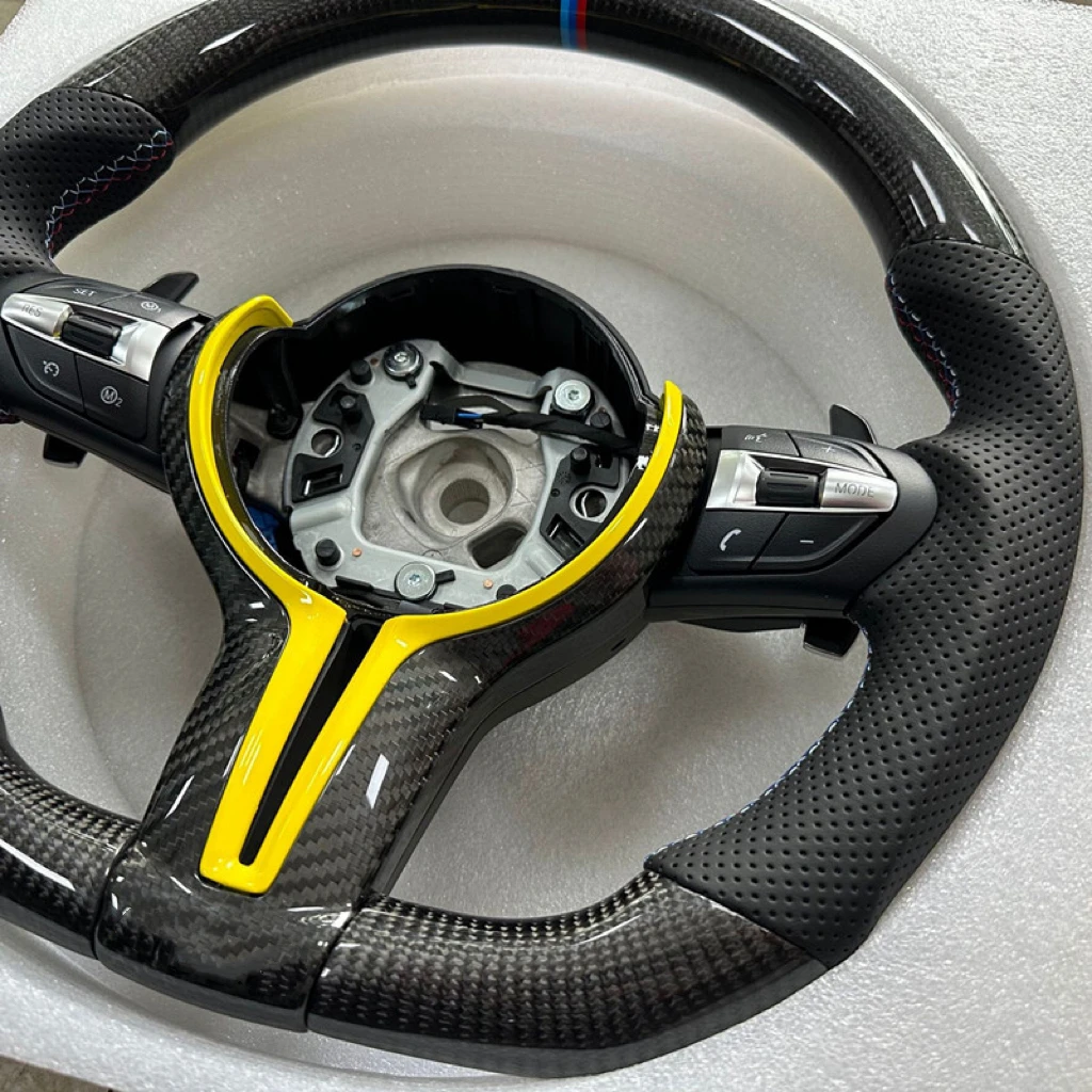 Suitable for BMW old F disc old 1234567 series X3X4X5X6X7 F10 modified M carbon fiber steering wheel