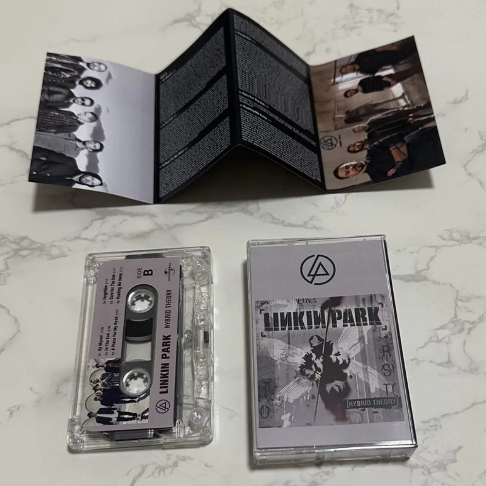 Fita Cassete Nova e Selada Linkin Park Hybrid Theory Álbum Clássico Nu-Metal