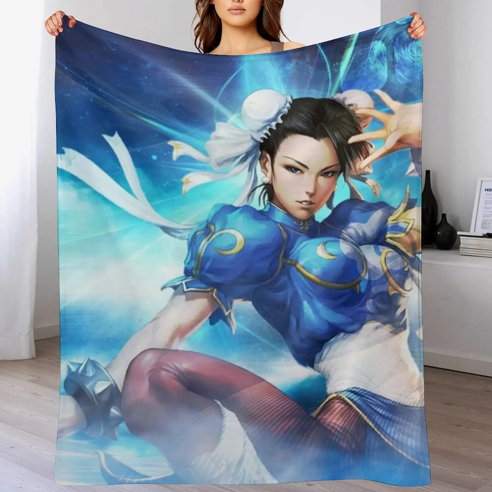 

Chun Li Throw Blanket Weighted Fashion Sofas Bed Fashionable Luxury St Blankets