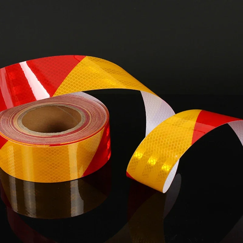 3 Meter Shining Reflective Safety Warning Tape Self Adhesive Twill Printing Reflective Tape For Car Trucks Motorcycle