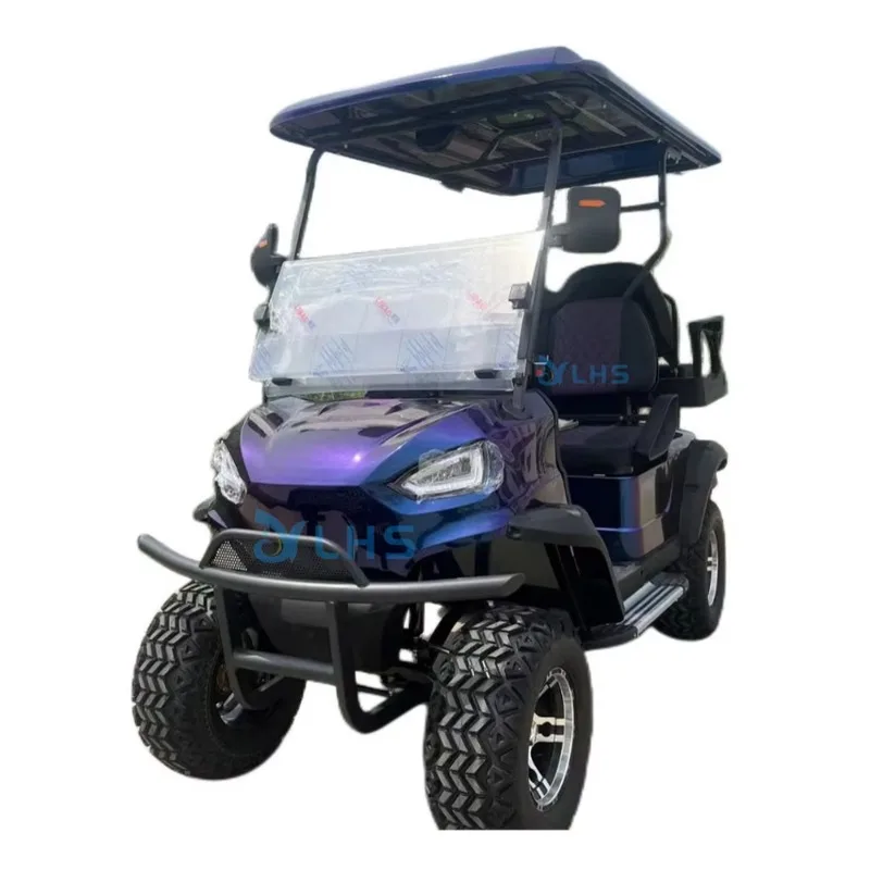 

Chinese Mini Classic Vehicle 5kw Motor Hunting Cart Metal Steel Sports Golf Car with Tray