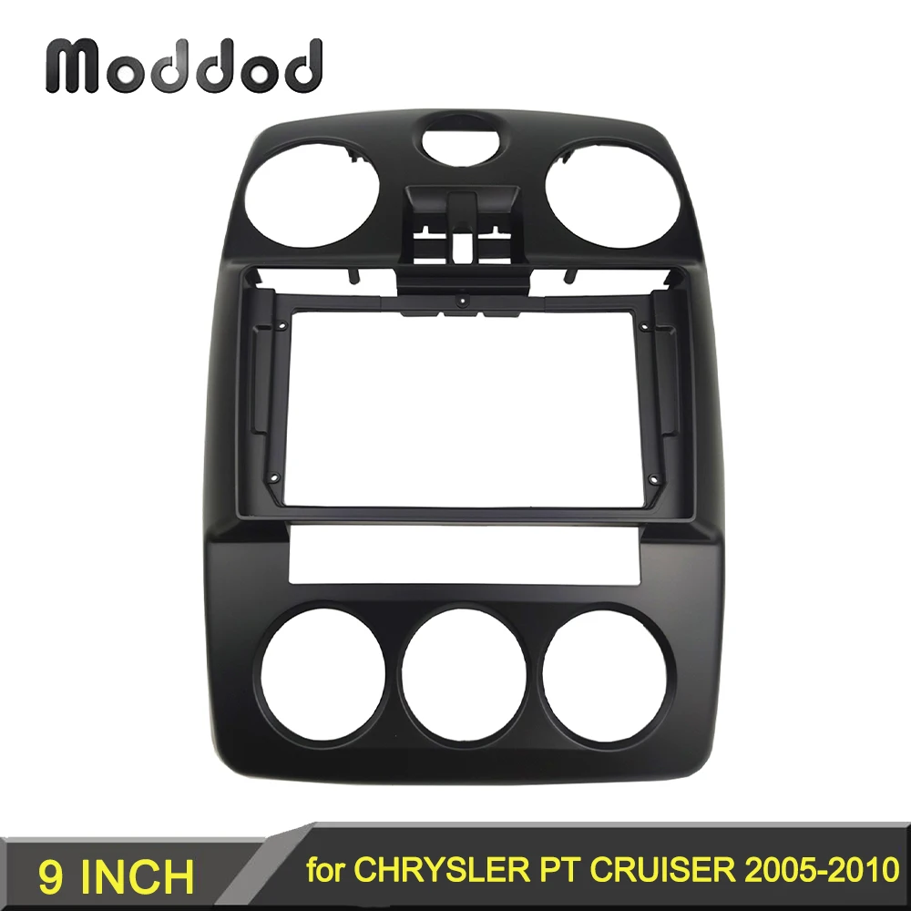 

Radio Fascia Fit For CHRYSLER PT CRUISER 2005-2010 Double 2 Din 9 Inch Frame Audio Refitting Installation Panel DVD Player Cover