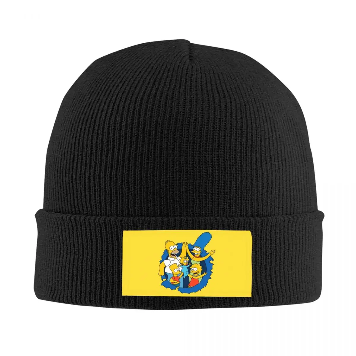 Personnalisé s-simpsones dessins animés comédie Bonnet chapeau tricot chapeaux hommes femmes Hip Hop adulte Mangas chaud hiver Skullies bonnets casquettes