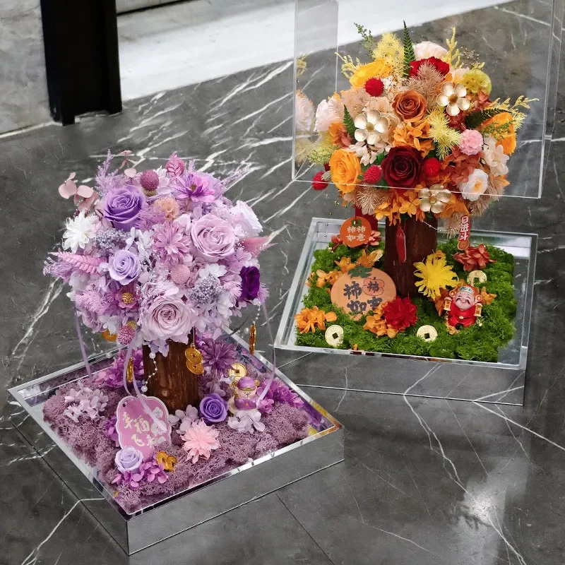 gift box attracts wealth and blessings living room entrance ornaments housewarming birthday gifts for girls' girlfriends