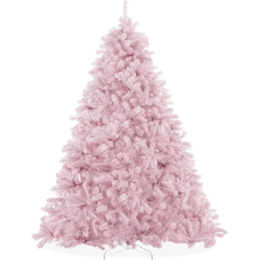 

Christmas Tree with Sturdy Metal Stand Pink Spruce Artificial Holiday Christmas Tree