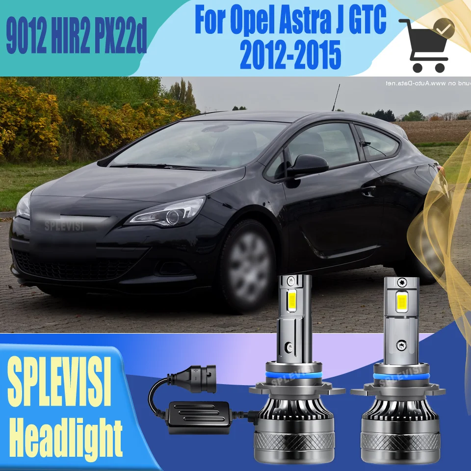

20000LM/Bulb LED Headlights Weatherproof and Durable, Clear Vision at Night For Opel Astra J GTC 2012-2015 2012 2013 2014 2015