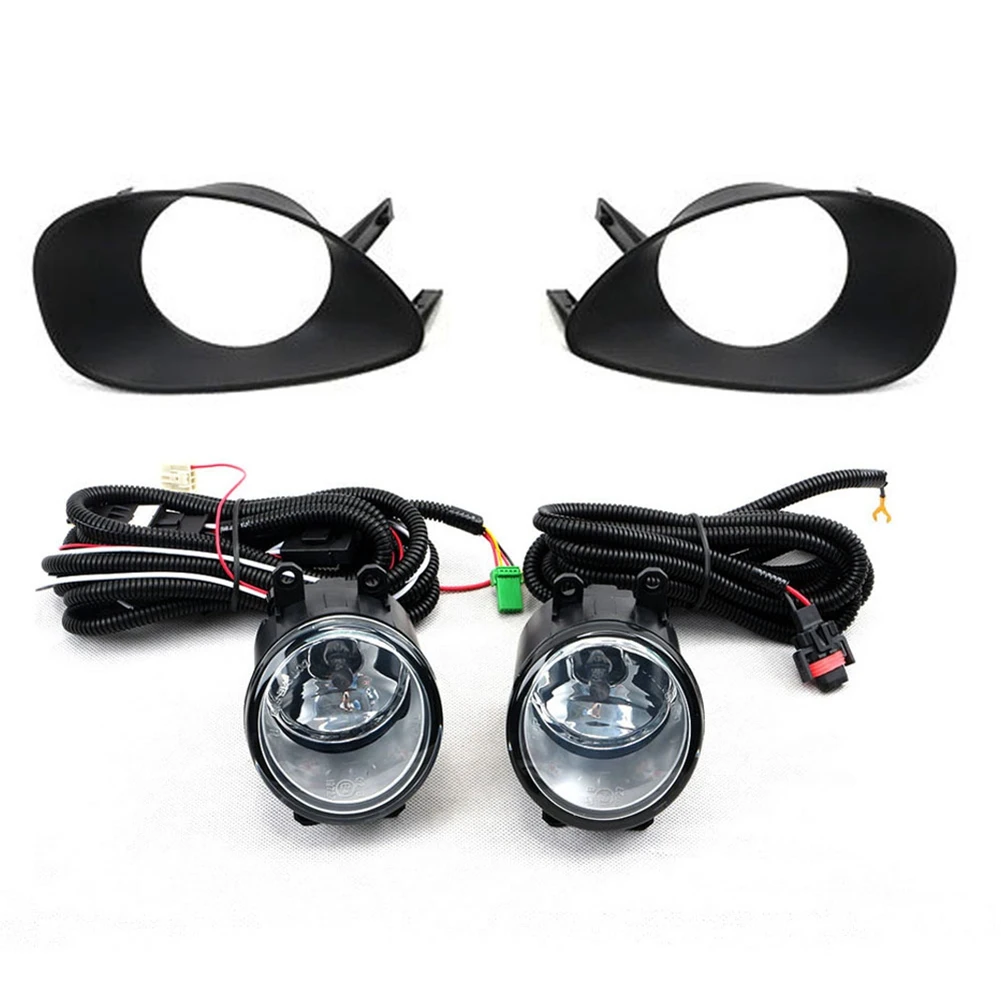 

Car Front Bumper Daytime Running Driving Lamp Fog Lights Kits with Switch Wiring for Toyota Vios Yaris Sedan 2007-2013