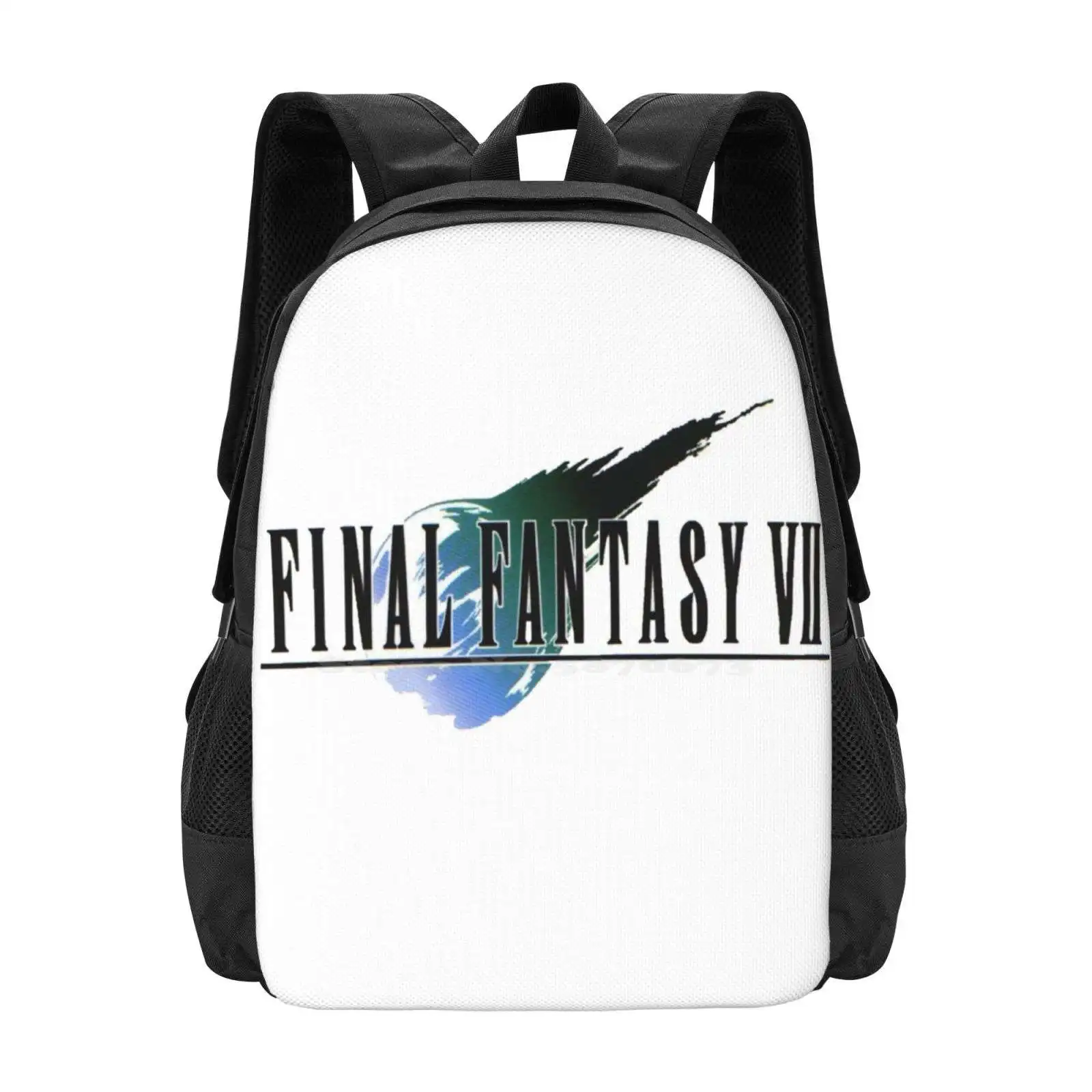 

Футболка Final Fantasy 7, новые поступления, сумки унисекс, студенческая сумка, рюкзак Final Fantasy 7, видеоигры, геймер