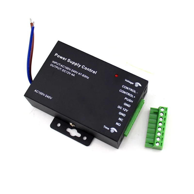 4A DC12V แหล่งจ่ายไฟสากลสําหรับระบบควบคุมการเข้าออกประตูล็อคไฟฟ้า