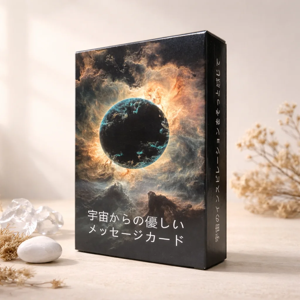 

54 карточки для душевного комфорта с теплыми космическими вдохновляющими посланиями (размер: 12×7 см / 4.72×2.76 дюйма)