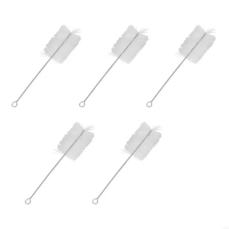 Pack Of 5 Multifunctional Reusable Long Handle Cleaning Brushes For Tight Spaces