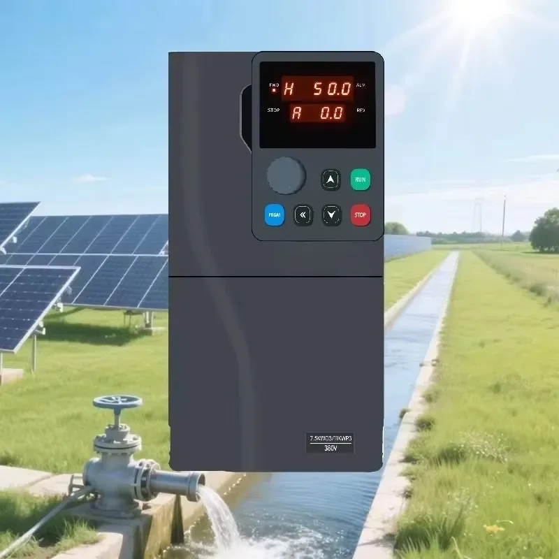 7.5KW 11KW 15KW 18.5KW Solar Water Pump Inverter 3 Phase 380V Vfd Drive Ac Driver for 10hp 15hp 20hp 25hp Solar Pump Machine