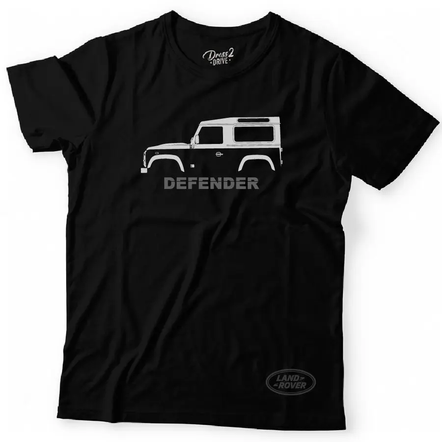

Car Lovers T-shirt Land car Rove car Defender 90 110 Men's and Women's Short-Sleeved with Patterns for Summer