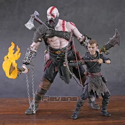 NECA God of War 2018 Kratos & Atreus Ultimate PVC figurka-Model kolekcjonerski Toy 2-pack