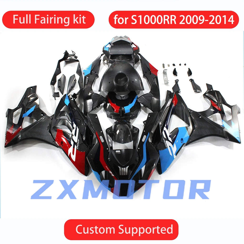 Body Works Cover Fairings S 1000RR 2009 2010 2011 2012 2013 2014 Motorcycle Carbon Fibre Fairing Kit Panel for BMW S1000RR