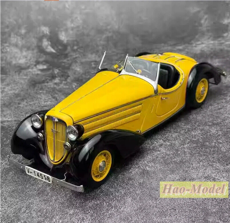 CMC 1:18 For AUDi 225 auto union Car Metal Alloy Diecast Model Toys Birthday Gifts Hobby Display Collection Ornaments Yellow