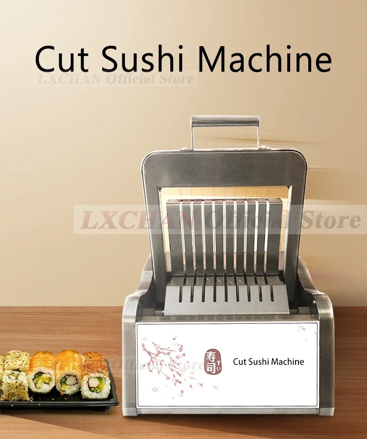 

Homewise Cut Sushi Machine Food Grade Stainless Steel Sushi Forming Machine Sushi Slicer Thickness 22mm Food Processor