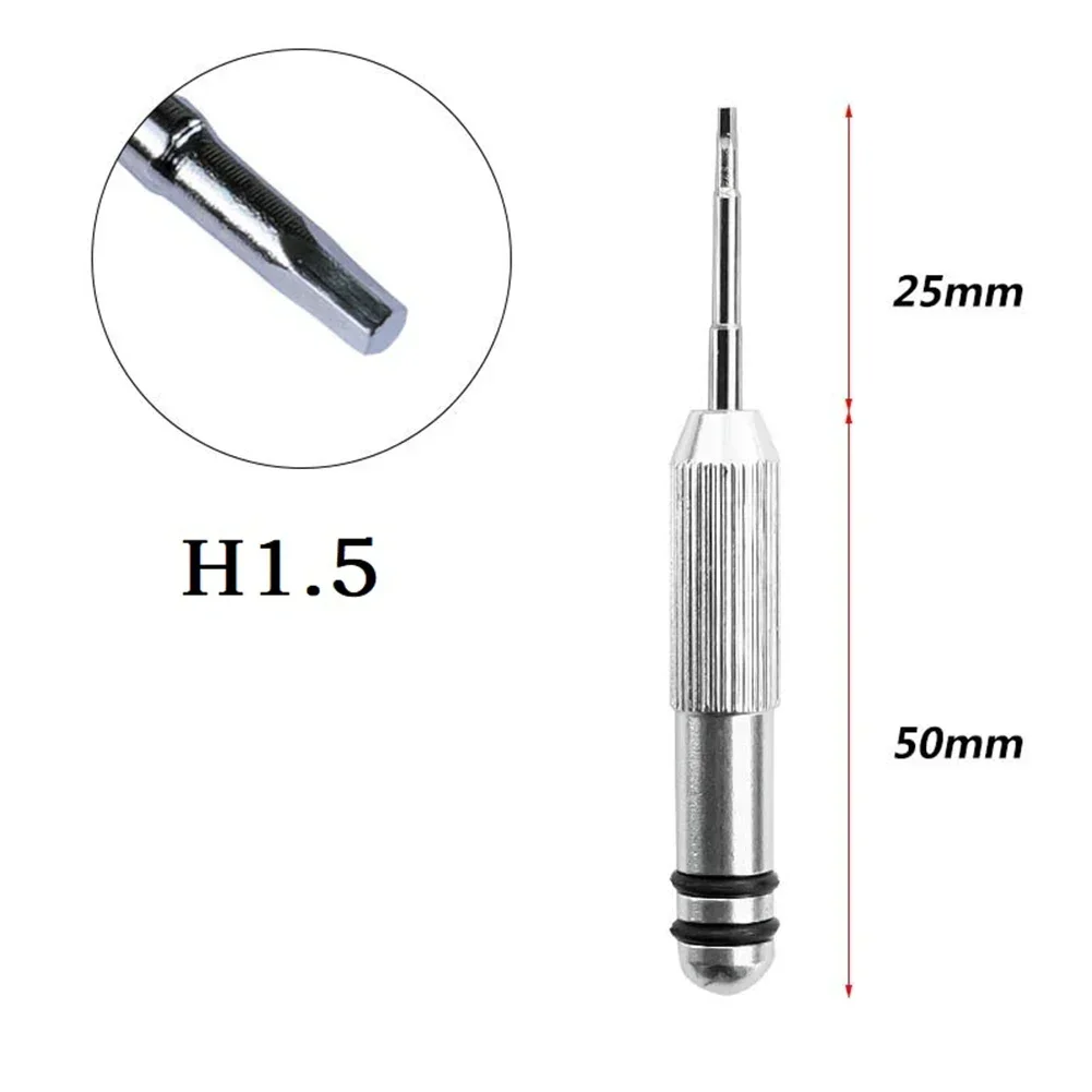 1 Buah Obeng Hex Kecil 75Mm Obeng Segi Enam H1,5 Mm Obeng untuk Mainan Ponsel Obeng Baut Driver Portabilitas Alat Tangan