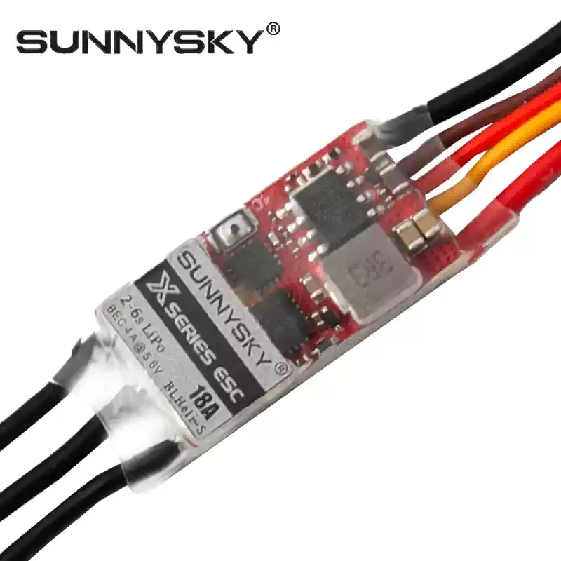 SUNNYSKY X Series ESC 18A 30A 60A 2-6S LiPo BLHeli_S Speed Controller For RC Fixed Wing 3D KT Delta Wing Airplane