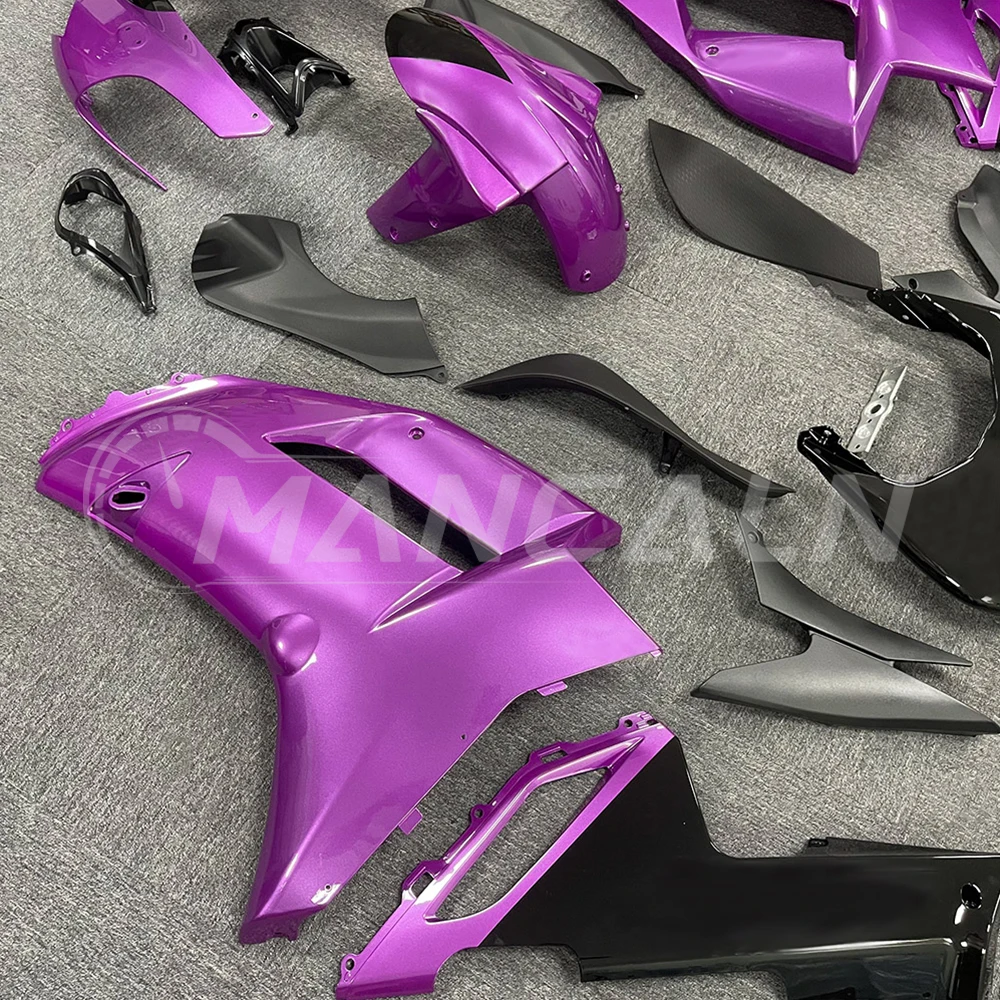 Motorcycle Fairings Kit for KAWASAKI ZX6R ZX-6R ZX-636 2007 2008 Bodywork Set High Quality ABS Injection New purple bule