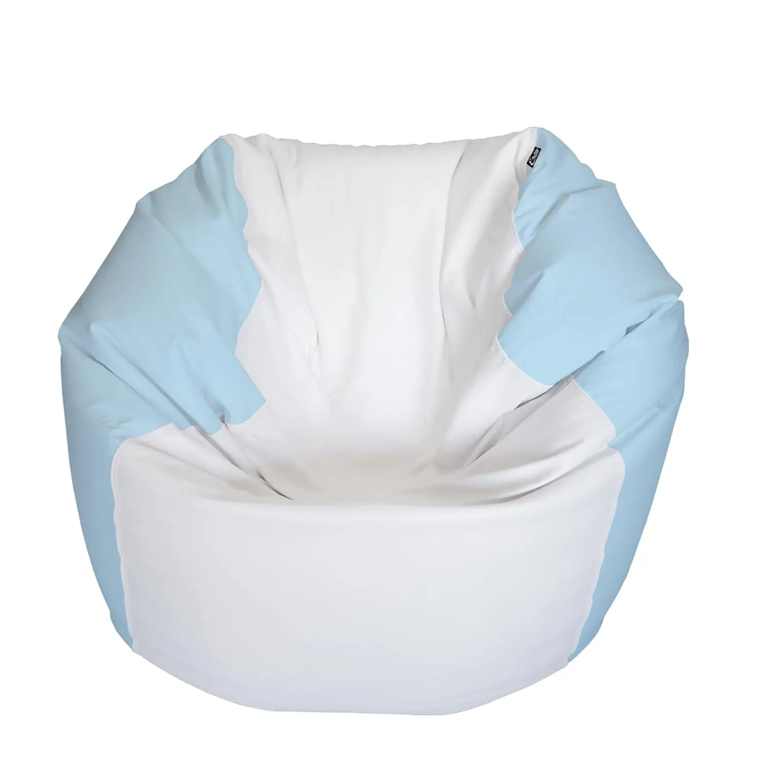 Round Marine Beanbag (Medium, Multi) (White/Iceblue), Customized