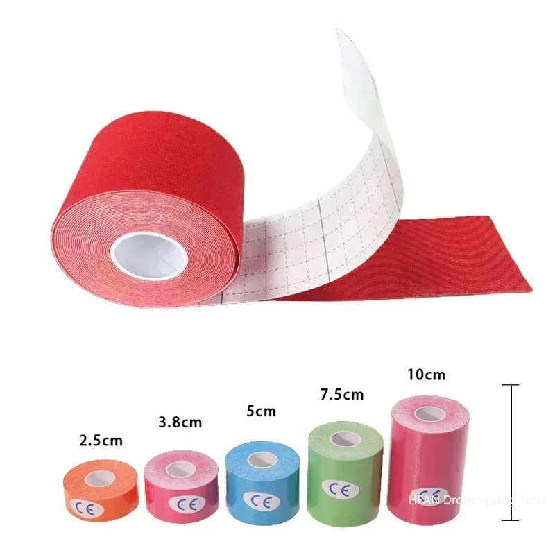 Tapes Kinesio Tape Self-Locking Bandage Types Self Adhesive Elastic Cross Ankle Self-Adhesive Sports Muscle Kinesiology Bandages