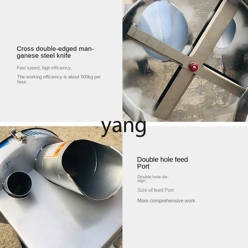 ماكينة قطع العشب LTT المنزلية لتربية الماشية والأغنام من الفولاذ المقاوم للصدأ