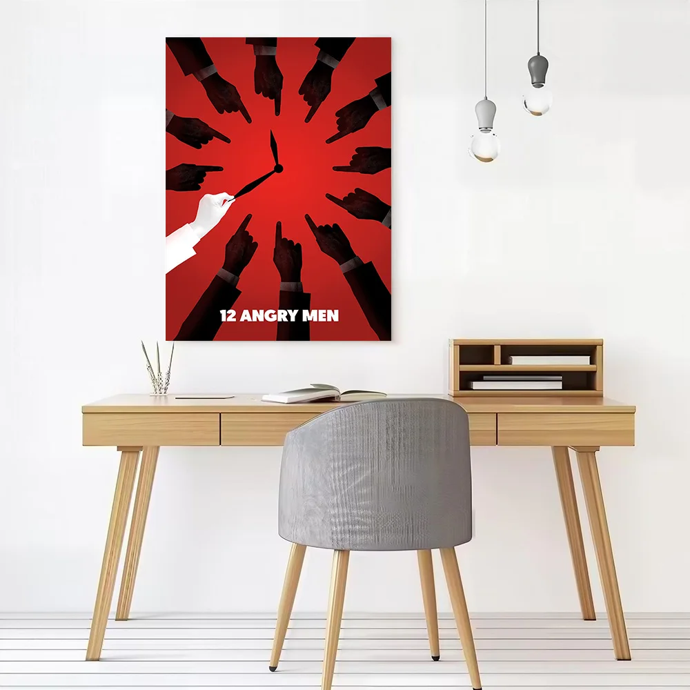 12 Angry Men Canvas Wall Art Poster Custom Photo Print Modern Painting for Fans Decor Living Room Decorations Bedroom Decoration