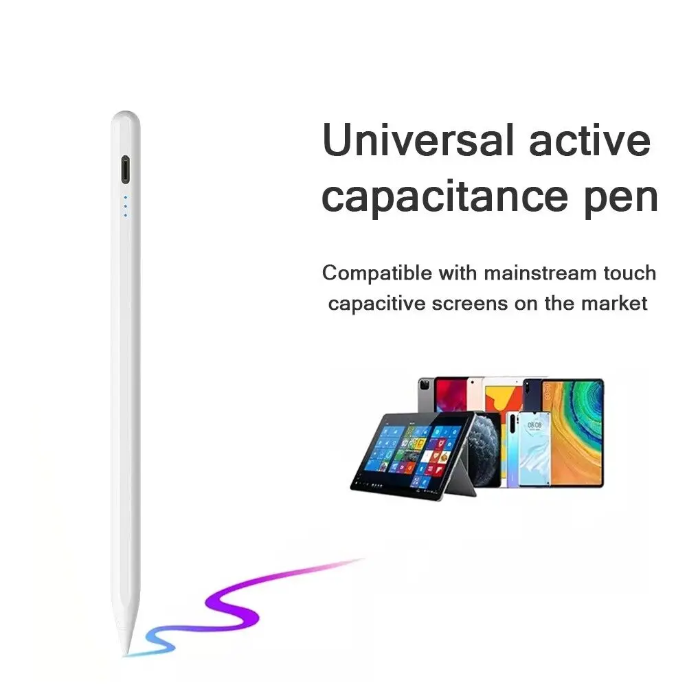 Active Capacitive Pen Stylus For IOS Android Compatible Mobile Phone Tablet Battery Display Painting Touch Screen Pen