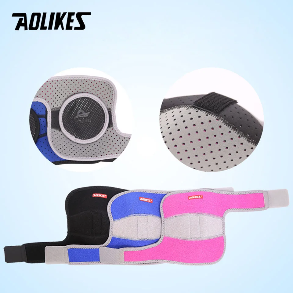 AOLIKES 1 Pair Children Eblow Support Kids Protection Anti-drop Sport Safety Pad Elbow Protector for Cycling Football