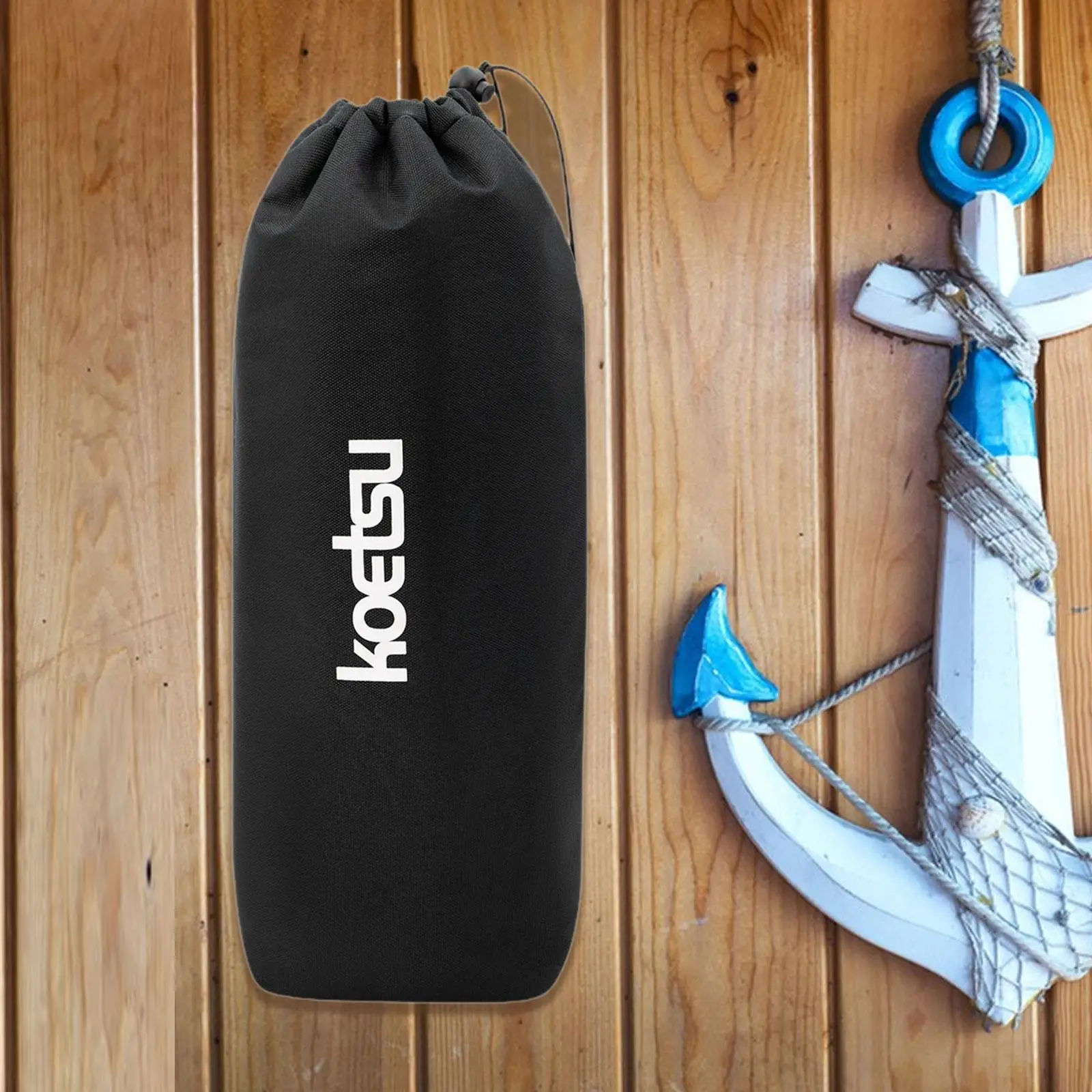 Kantong Penyimpanan Jangkar Portabel 600D PU Tahan Air dengan Tali Serut untuk Perahu Kayak dan Aksesori Kelautan