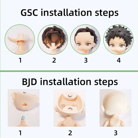 Подвижные шарниры YMY для кукол 1/12 BJD, 9,6 см и 11 см — изображение продукта