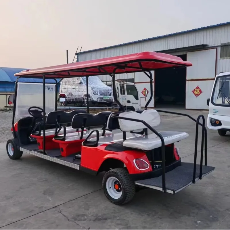 Airo The Most Popular 8-seater Electric Golf Carts in the United States, 6+2-seater Sightseeing Carts, and 8-seater Golf Carts