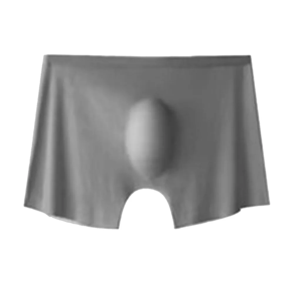 Men's Sexy Pouch Underwear Breathable Boxer Briefs Trunks Soft Material L 3XL Available in Black White Red Grey