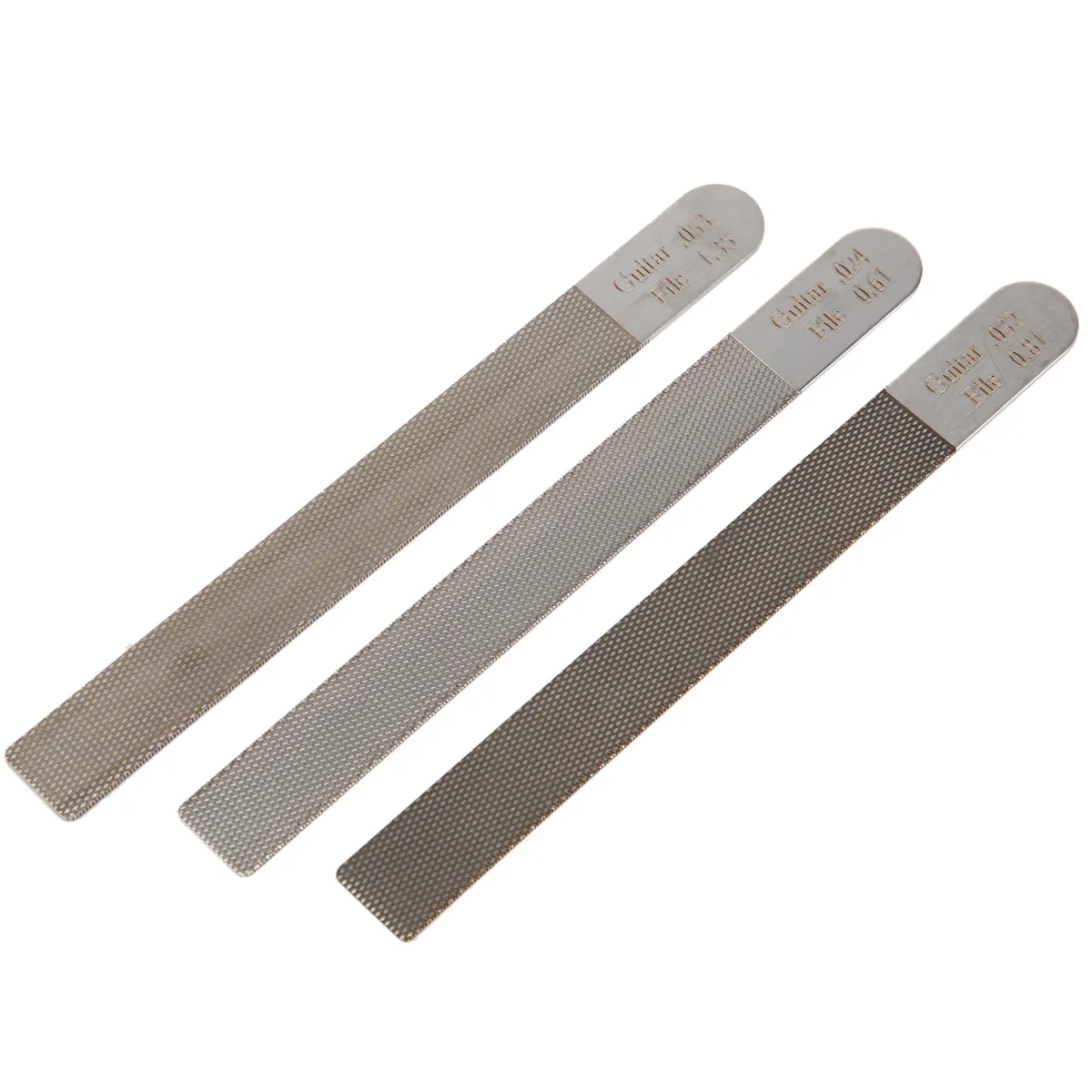 3 pz/set lime per dadi per chitarra Fret Crowning Slot liming Kit di strumenti di riparazione per Luthier per strumenti a corda per chitarra